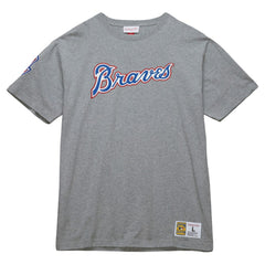 MLB Hank Aaron Atlanta Braves Mitchell & Ness Cooperstown Collection Legends T-Shirt