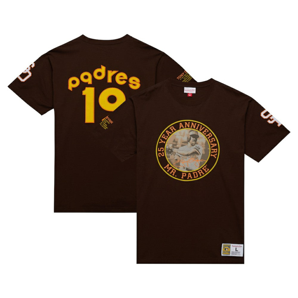MLB Tony Gwynn San Diego Padres Mitchell & Ness Legends Photo Real T-Shirt