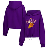 NBA Phoenix Suns Women's 2024/25 City Edition Cropped Pullover Hoodie