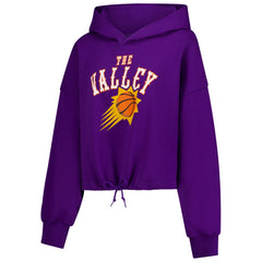 NBA Phoenix Suns Women's 2024/25 City Edition Cropped Pullover Hoodie
