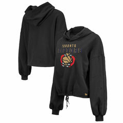 NBA Toronto Raptors Women's 2024/25 City Edition Cropped Pullover Hoodie