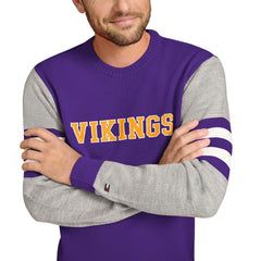 Tommy Hilfiger Acrylic Crewneck Pullover Sweater - Minnesota Vikings