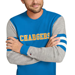 Tommy Hilfiger Acrylic Crewneck Pullover Sweater - Los Angeles Chargers