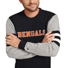 Tommy Hilfiger Acrylic Crewneck Pullover Sweater - Cincinnati Bengals