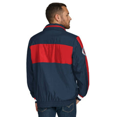 Tommy Hilfiger Gael Lightweight Half-Zip Hoodie Jacket - New England Patriots