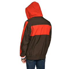 Tommy Hilfiger Gael Lightweight Half-Zip Pullover Hoodie Jacket - Cleveland Browns