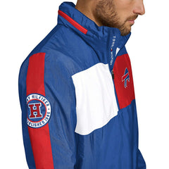 Tommy Hilfiger Gael Lightweight Half-Zip Hoodie Jacket - Buffalo Bills