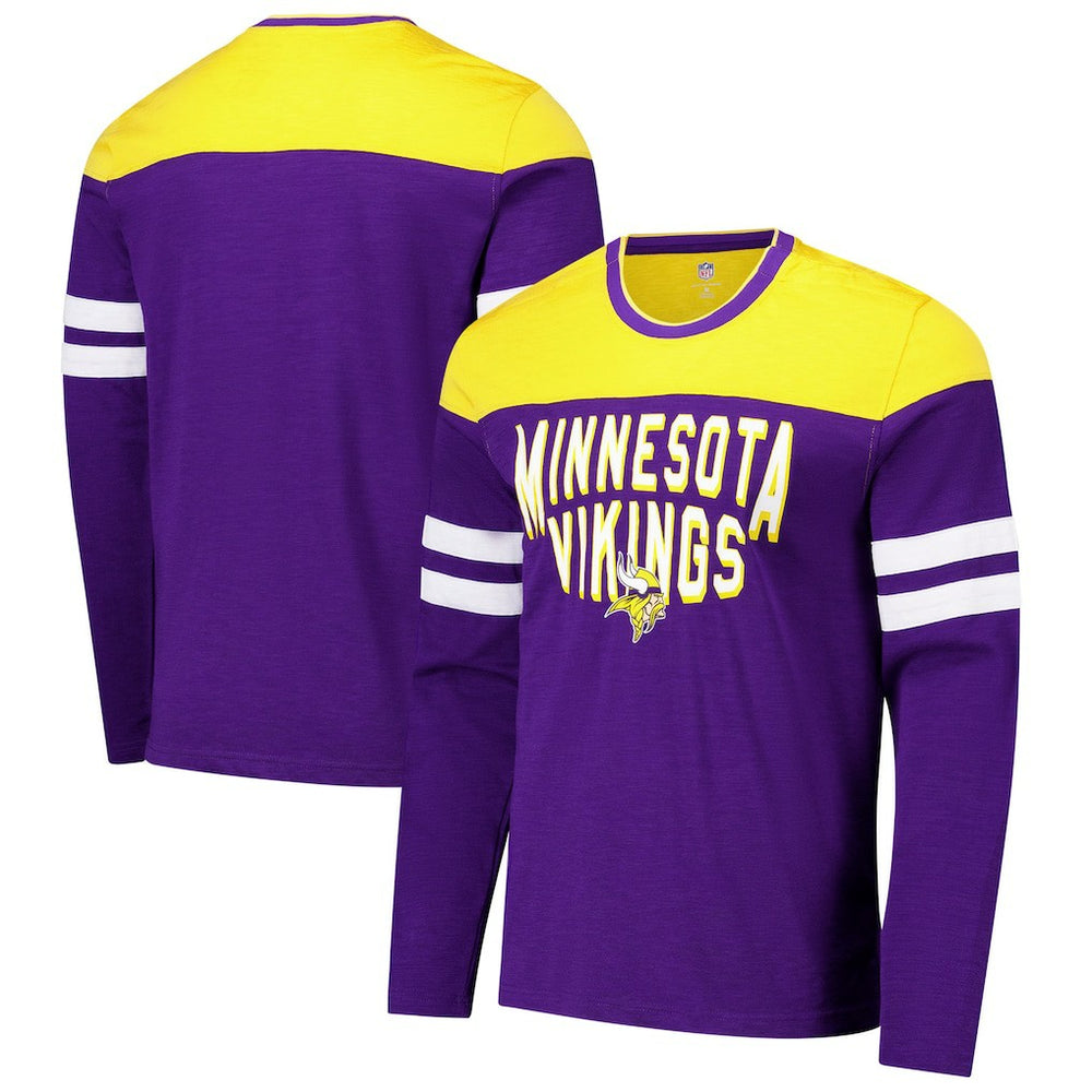 G-III Sports by Carl Banks Adaptive Hail Mary Long Sleeve T-Shirt - Minnesota Vikings