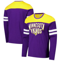 G-III Sports by Carl Banks Adaptive Hail Mary Long Sleeve T-Shirt - Minnesota Vikings