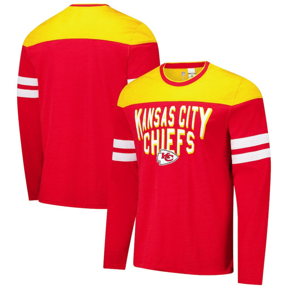 G-III Sports by Carl Banks Adaptive Hail Mary Long Sleeve T-Shirt - Kansas City Chiefs