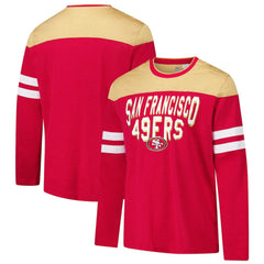 G-III Sports by Carl Banks Adaptive Hail Mary Long Sleeve T-Shirt - San Francisco 49ers