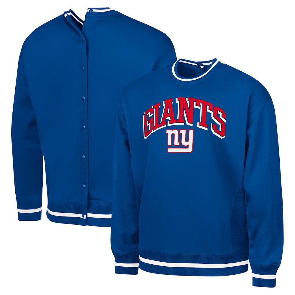 G-III Sports by Carl Banks Adaptive Blocker Fleece Pullover Sweatshirt - New York Giants