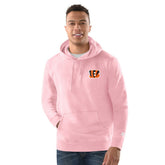 Margaritaville Time Flies Garment Dyed Pullover Hoodie - Cincinnati Bengals