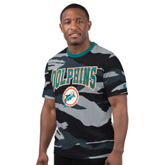 Starter Thursday Night Gridiron Classics Vintage Logo T-Shirt - Miami Dolphins