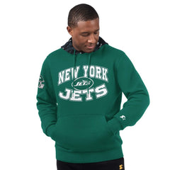 Starter Thursday Night Gridiron Pullover Hoodie - New York Jets