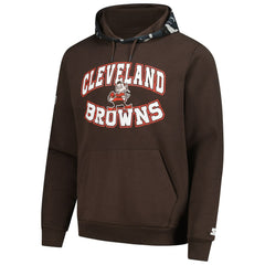 Starter Thursday Night Gridiron Vintage Logo Pullover Hoodie - Cleveland Browns