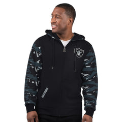 Starter Thursday Night Gridiron Full-Zip Hoodie - Las Vegas Raiders