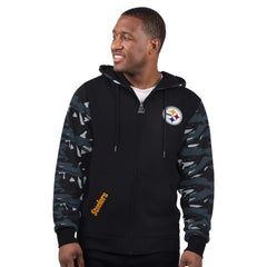 Starter Thursday Night Gridiron Full-Zip Hoodie - Pittsburgh Steelers