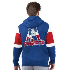 Starter Extreme Vintage Logo Full-Zip Hoodie - New England Patriots