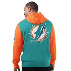 Starter Extreme Pullover Hoodie - Miami Dolphins