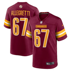 Nick Allegretti Game Jersey - Washington Commanders