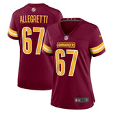Nick Allegretti Women's Game Jersey - Washington Commanders