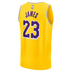 NBA LeBron James Los Angeles Lakers Fast Break Replica Jersey