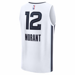 NBA Ja Morant Memphis Grizzlies Fast Break Replica Player Jersey