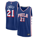 NBA Joel Embiid Philadelphia 76ers Fast Break Replica Player Jersey