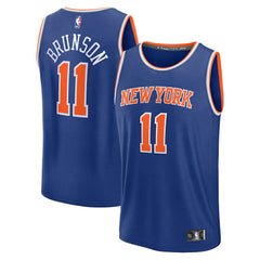 NBA Jalen Brunson New York Knicks Fast Break Replica Player Jersey