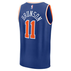 NBA Jalen Brunson New York Knicks Fast Break Replica Player Jersey