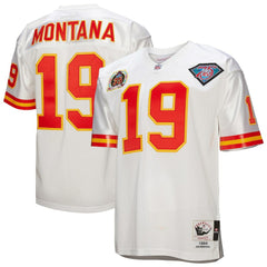 Joe Montana 1994 Authentic Throwback Retired Player Jersey - Kansas City Chiefs
