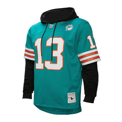 Dan Marino Player Name & Number Hoodie Legacy Jersey - Miami Dolphins