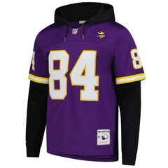 Randy Moss Player Name & Number Hoodie Legacy Jersey - Minnesota Vikings