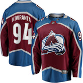 NHL Maroon Joel Kiviranta Colorado Avalanche Fanatics Home Premier Breakaway Player Jersey