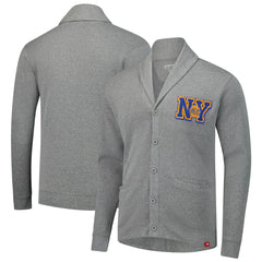 NBA New York Knicks Sportiqe Unisex Henshaw Full-Button Cardigan Sweater