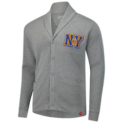 NBA New York Knicks Sportiqe Unisex Henshaw Full-Button Cardigan Sweater