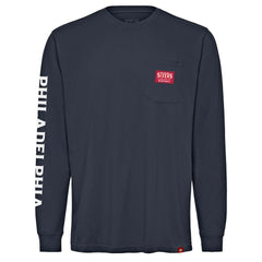 NBA Philadelphia 76ers Sportiqe Unisex Wales Heavyweight Pocket Long Sleeve T-Shirt