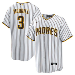 MLB Jackson Merrill San Diego Padres Nike Home Replica Jersey