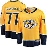 NHL Gold Luke Evangelista Nashville Predators Fanatics Premier Breakaway Player Jersey
