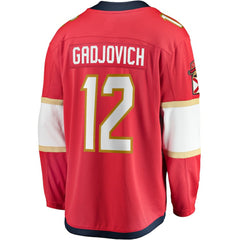 NHL Red Jonah Gadjovich Florida Panthers Fanatics Premier Breakaway Player Jersey
