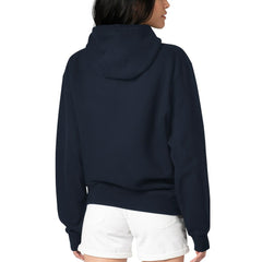 G-III 4Her by Carl Banks Women's Football Logo Fleece Tri-Blend Pullover Hoodie - Chicago Bears