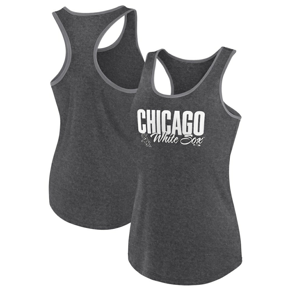 MLB Chicago White Sox Profile Women's Plus Size Racerback Tank Top