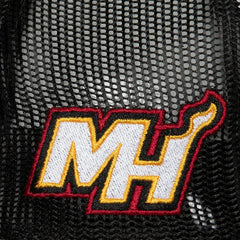 NBA Miami Heat Hardwood Classics Blocker Foam Front Trucker Adjustable Hat