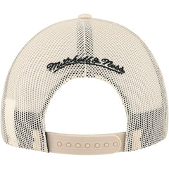 NHL Cream Los Angeles Kings Mitchell & Ness Foam Front Trucker Adjustable Hat