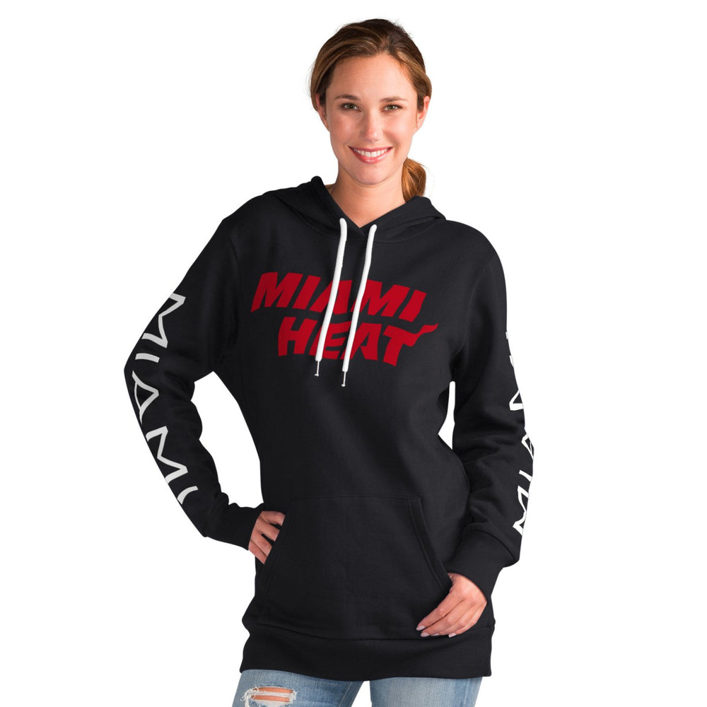 NBA Miami Heat G-III 4Her by Carl Banks Women's Base Coach Pullover Hoodie