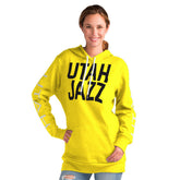 NBA Utah Jazz G-III 4Her by Carl Banks Women's Base Coach Pullover Hoodie