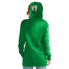 NBA Boston Celtics G-III 4Her by Carl Banks Women's Base Coach Pullover Hoodie