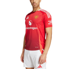 Manchester United 2024/25 Home Patch Jersey - Adidas Red