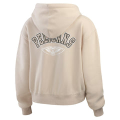 NBA New Orleans Pelicans WEAR by Erin Andrews Women's Tonal Felt Patch Full-Zip Hoodie